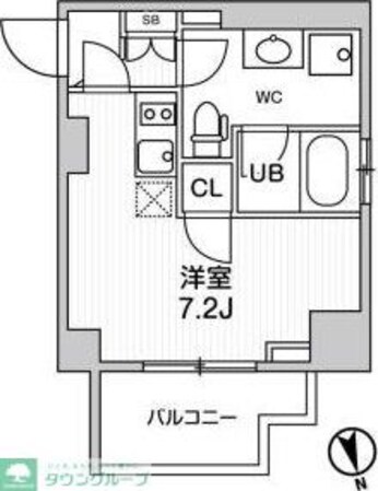ALTERNA南大井の物件間取画像